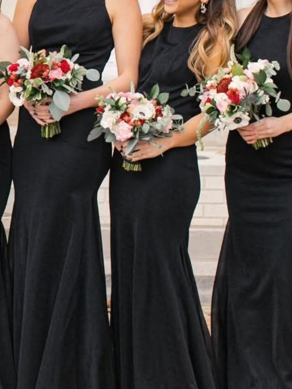 Christina Wu 22951 - Black Mermaid Dress